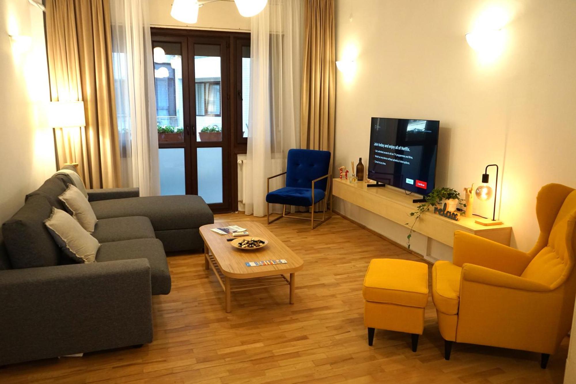 Spacious 3Br, 2Bt With 5 Balconies Bucharest Luaran gambar